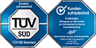 TÜV Süd zertifiziert Zufriedenheit von ESWE-Kunden